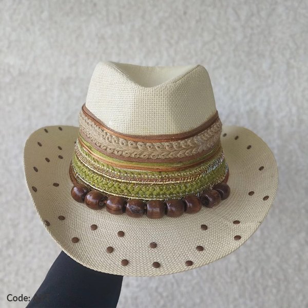 Hala Handmade Chapeau - Burlap