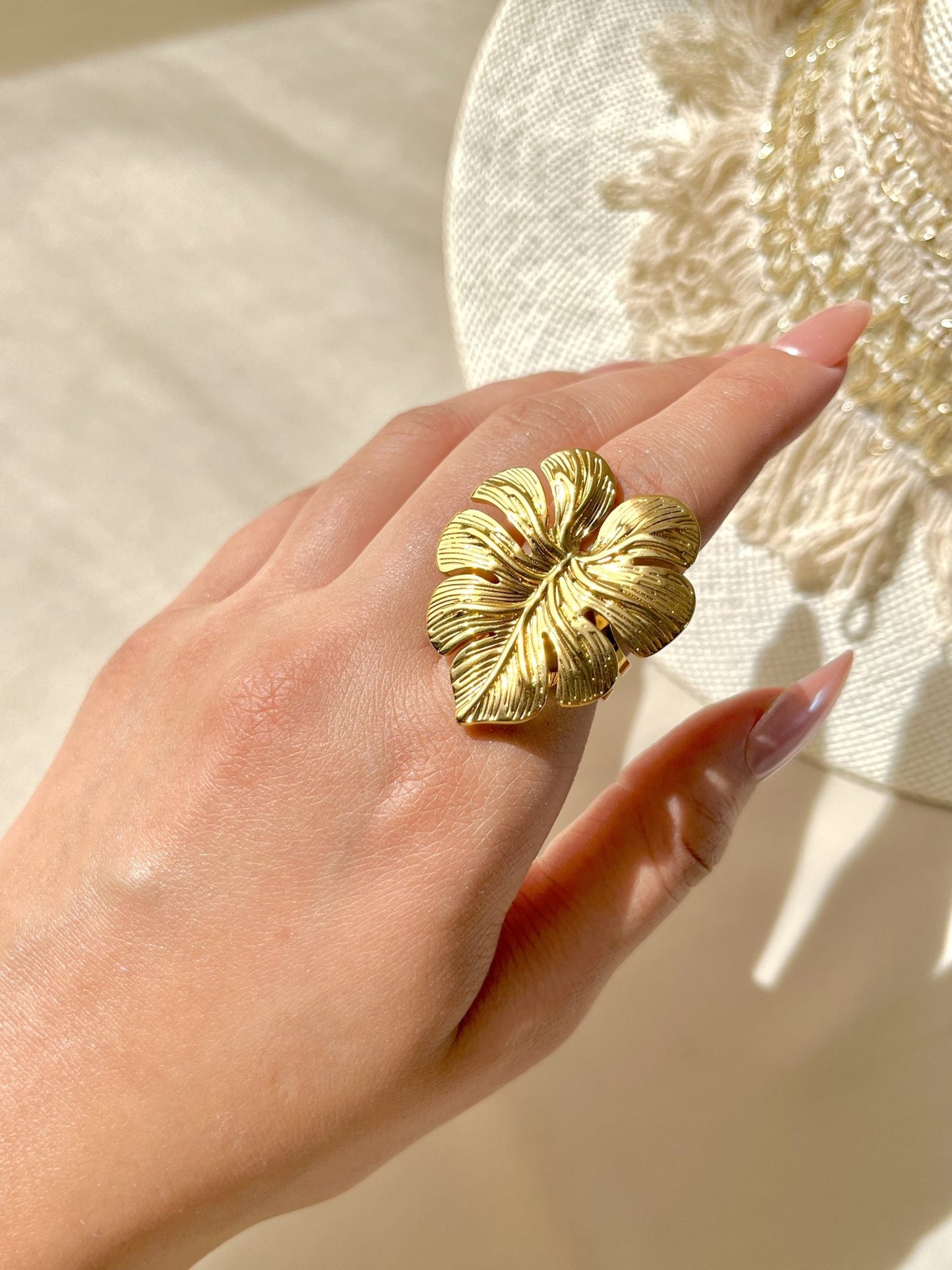 Zahra Ring - Stainless Steel