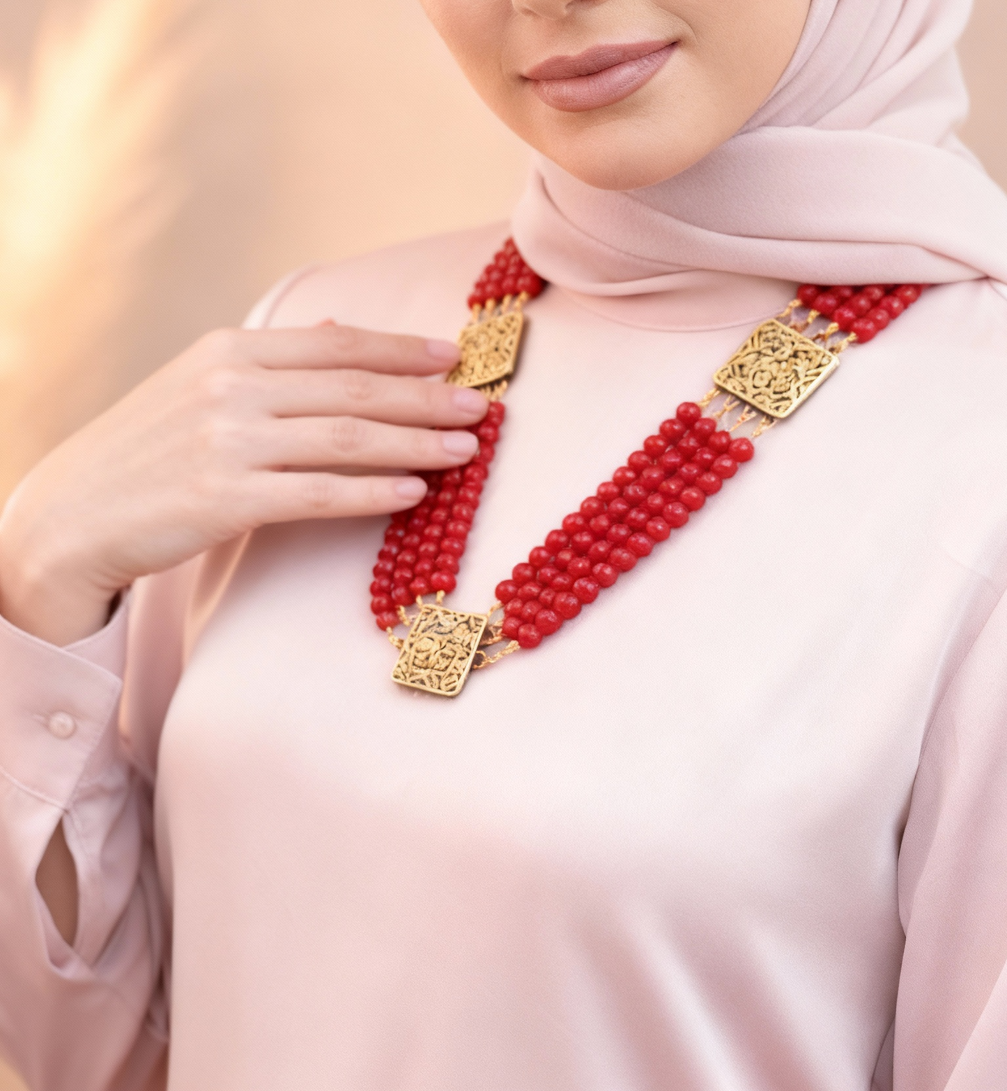 Zaina Pure Copper Necklace