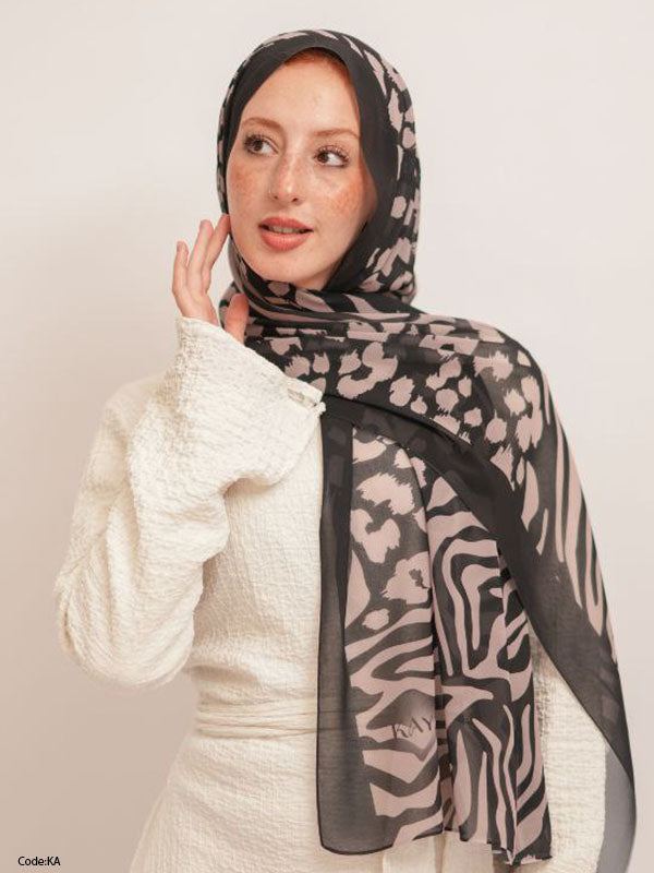 Omnia Scarf - Crepe Digital