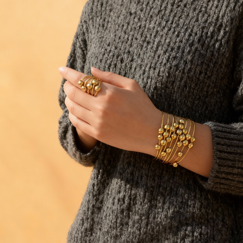 طقم شاهندا - نحاس خالص