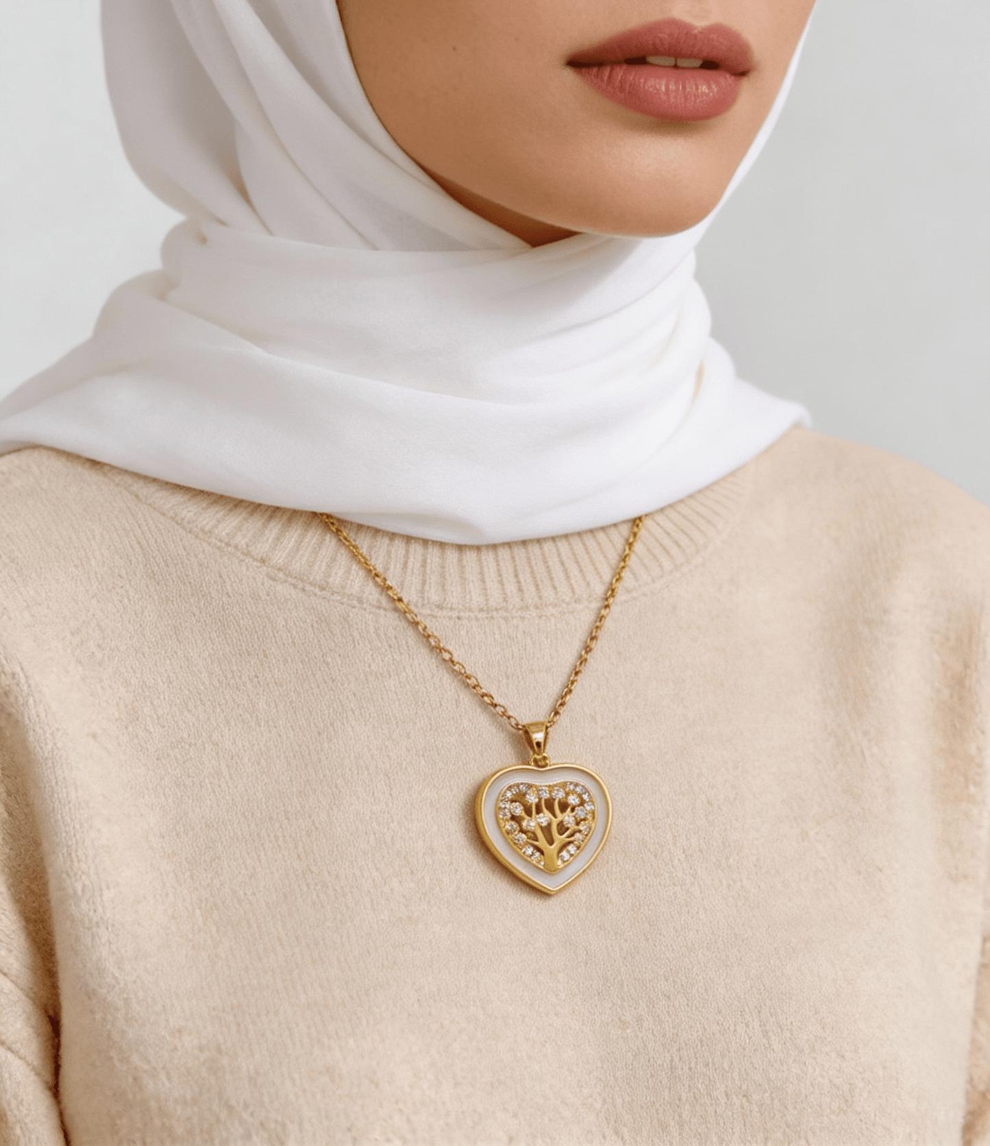 Hana Necklace - Stainless Gold Plated