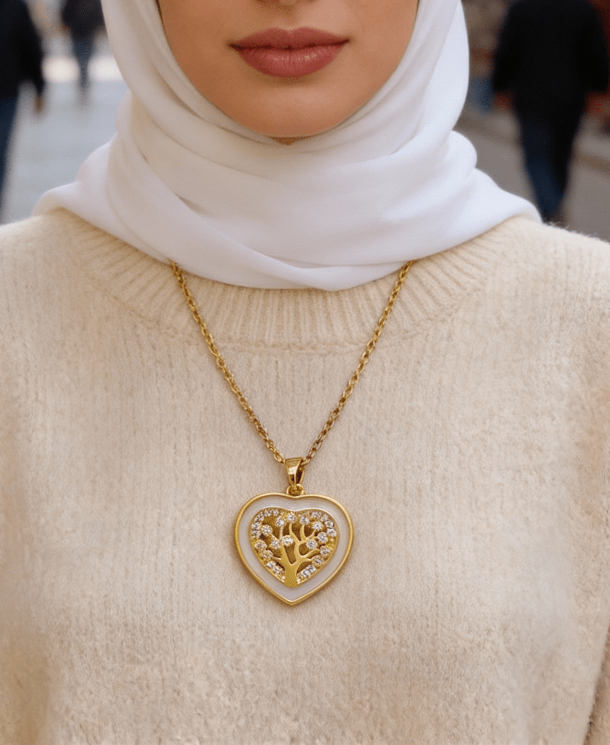 Hana Necklace - Stainless Gold Plated