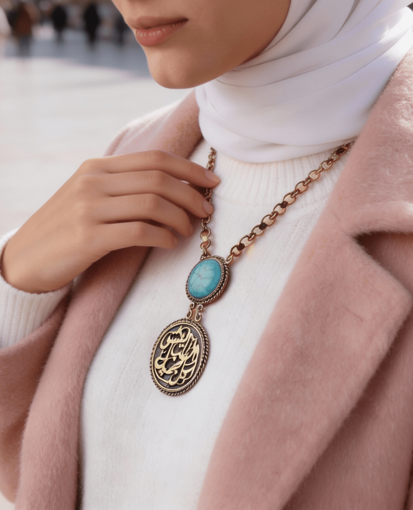 Gamila Necklace - Pure Copper