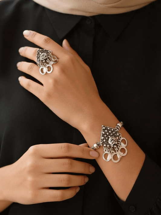 Mirna Set - Silver Plated