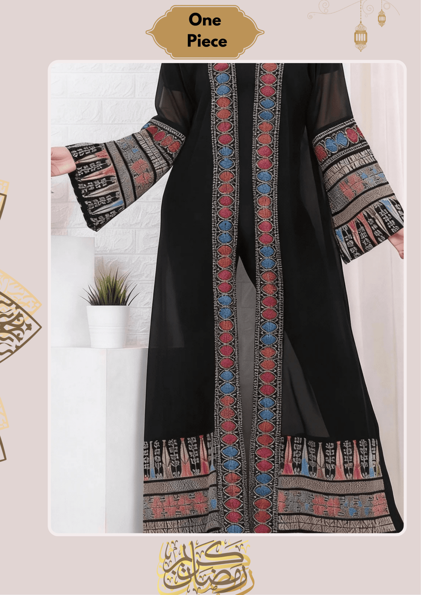 Zhya Kaftan - Crepe