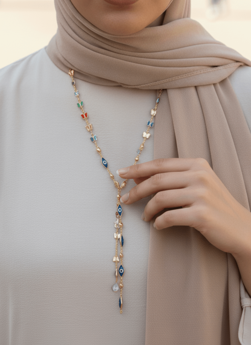 Hana Necklace - Stainless Steel