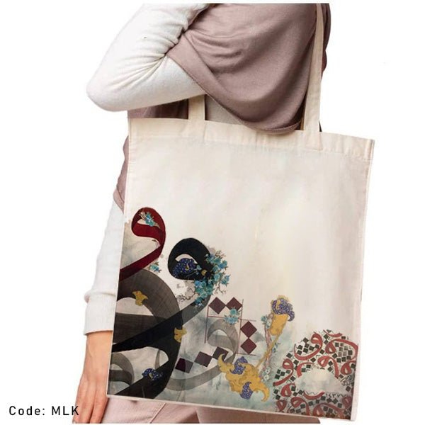 Girl Tote Bag - Linen