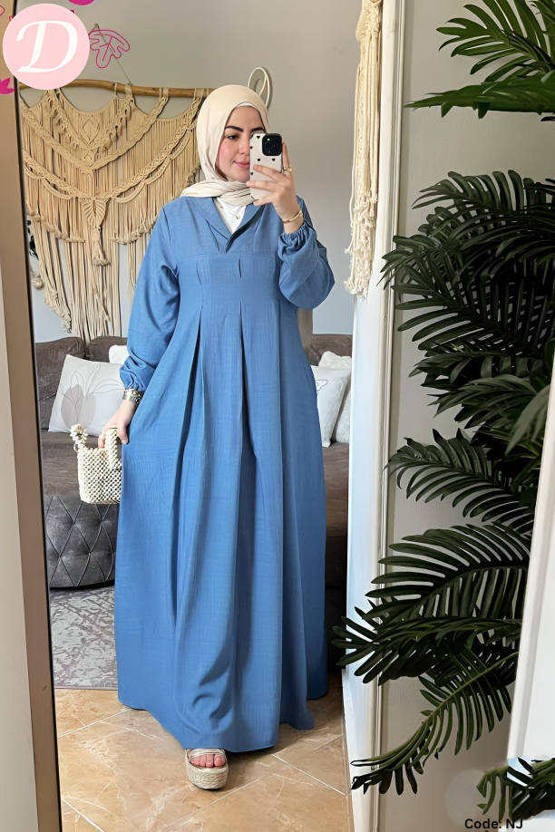 Salma Abaya - Linen