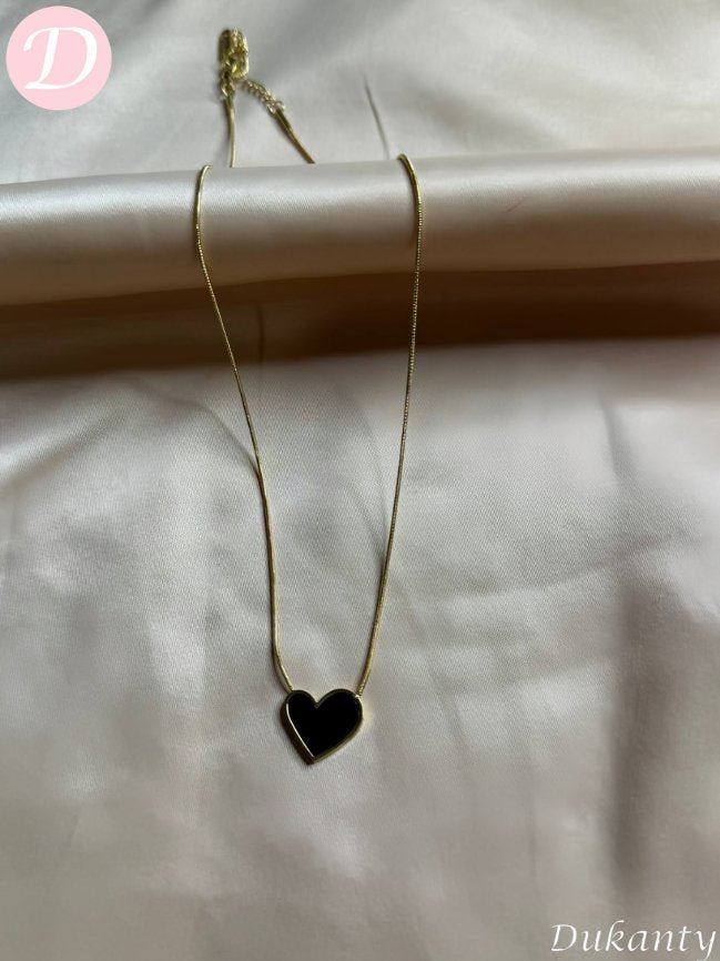 Heart Necklace - Stainless Steel