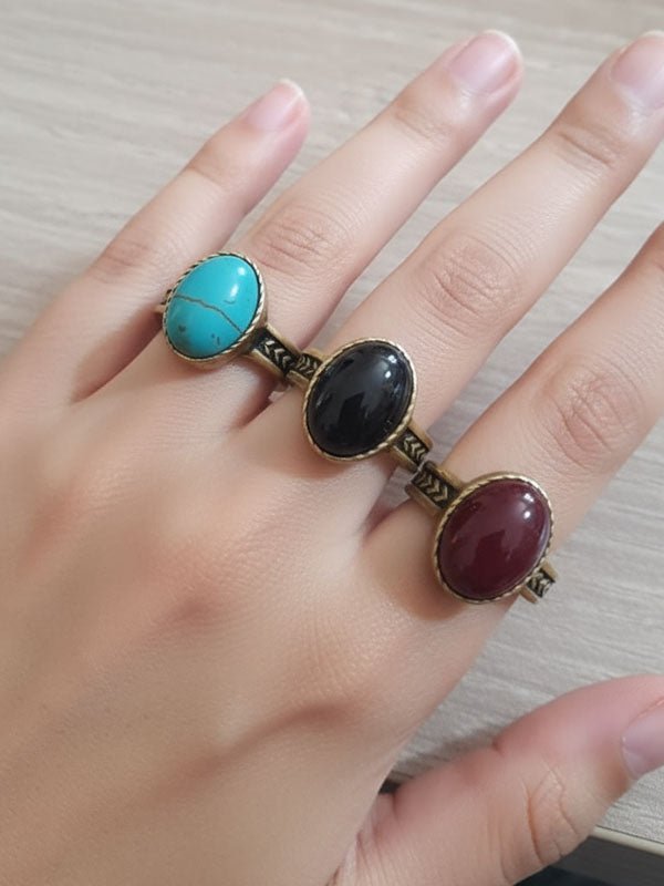 مجموعة حلقات دوللي - نحاس نقي