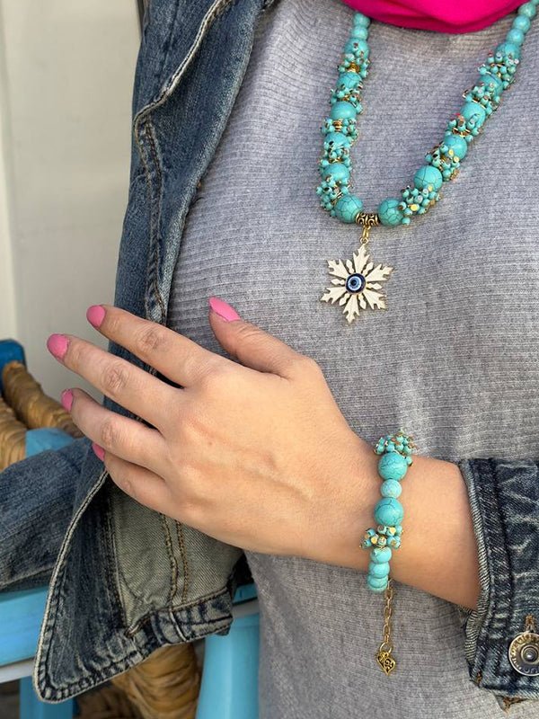 Lina Set - Breaking Turquoise