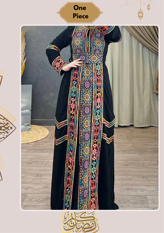 Ruwaida Abaya - Crepe