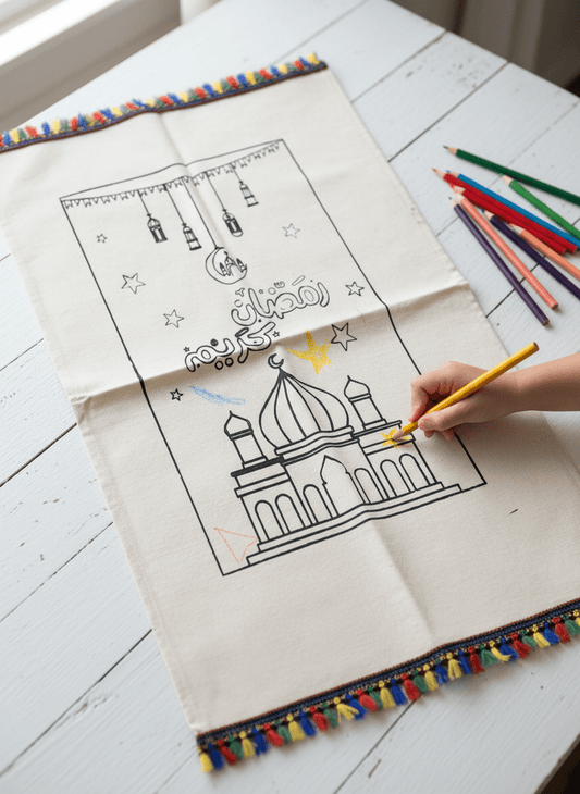 سجادة صلاة بالحناء