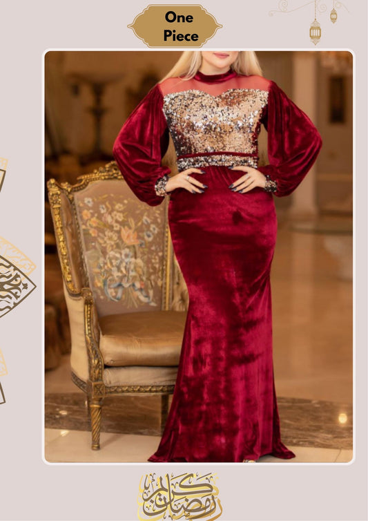 Bisan Dress - Velvet