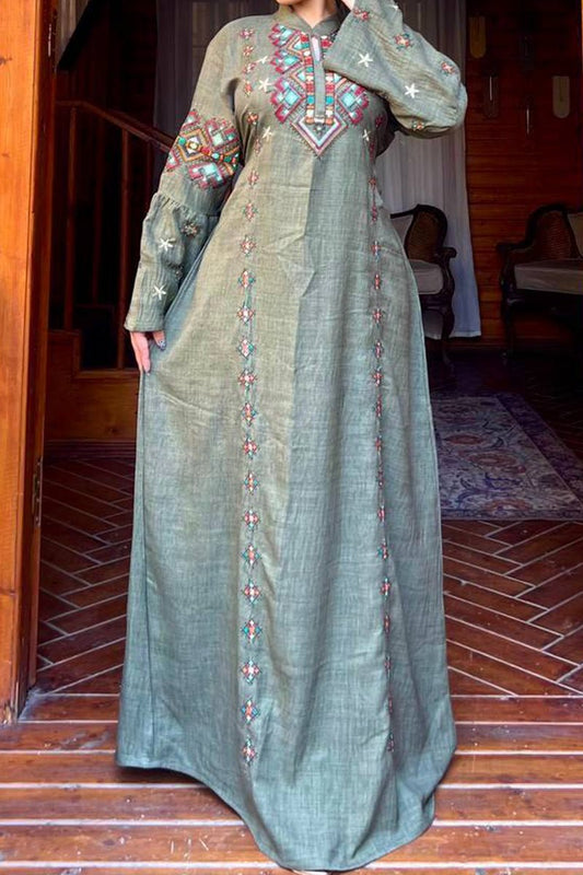 Bushraa Jalabiya - Linen