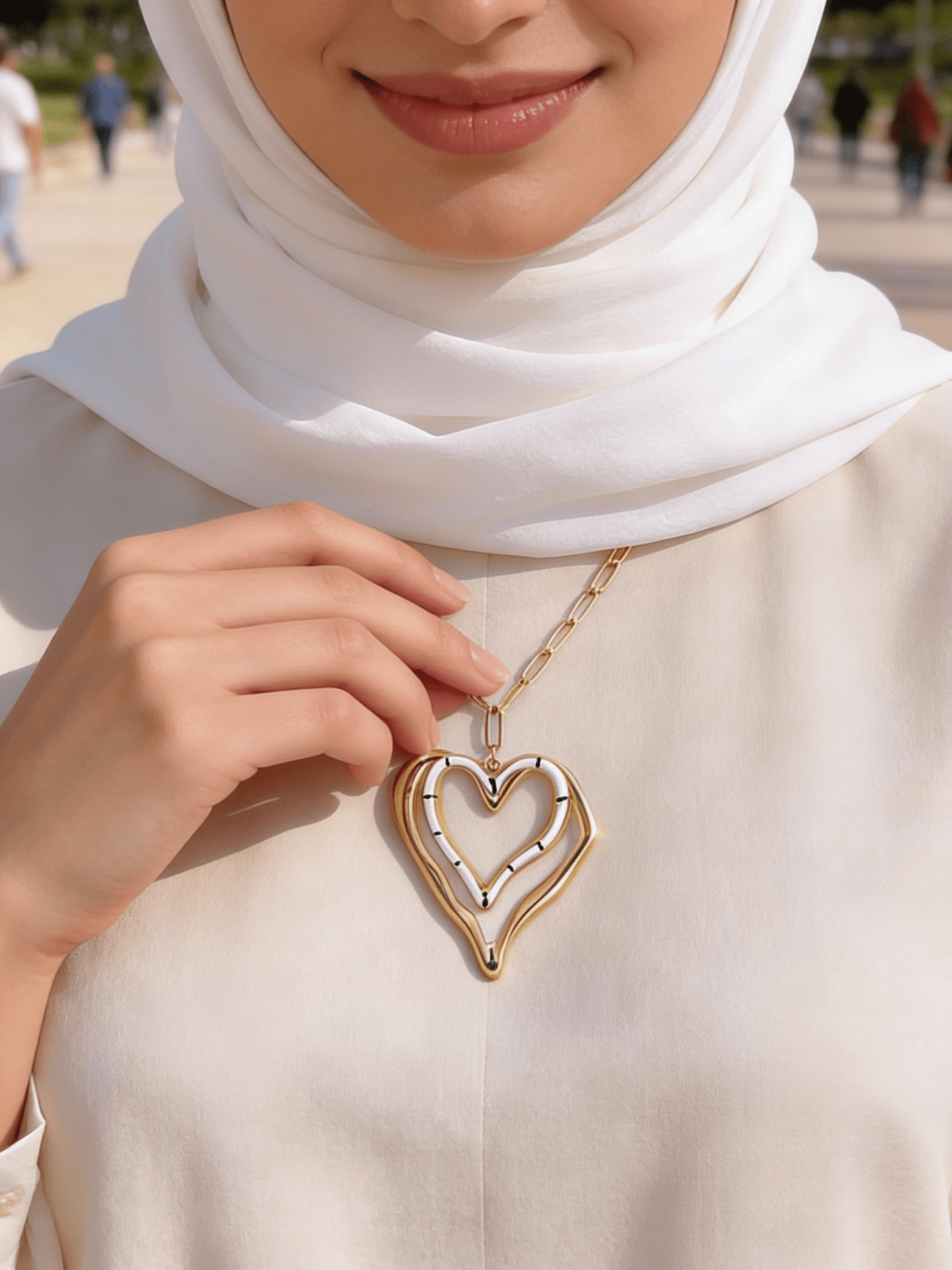 Nayera Necklace - Stainless Steel
