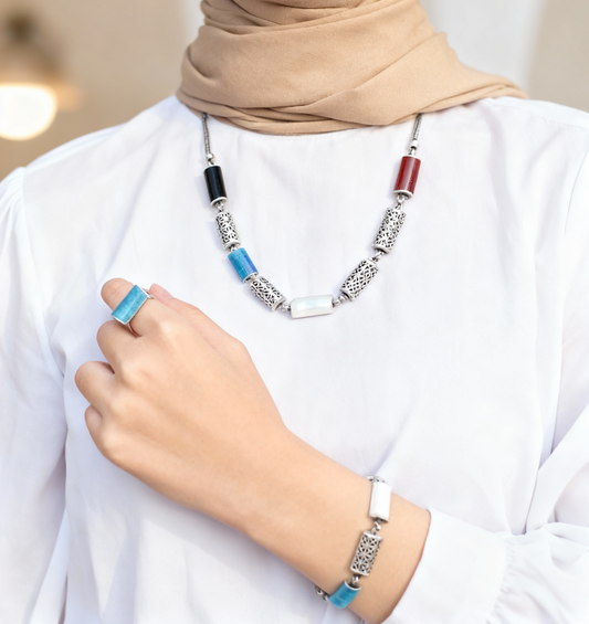 طقم نجوان الفاخر – نحاس خالص