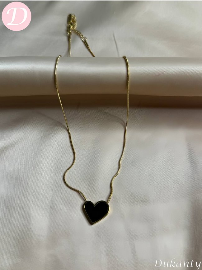 Heart Necklace - Stainless Steel