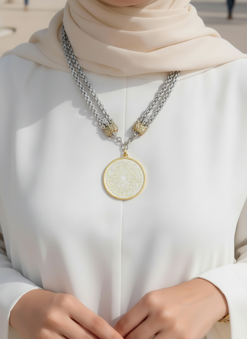 قلادة سما - فضة خالصة