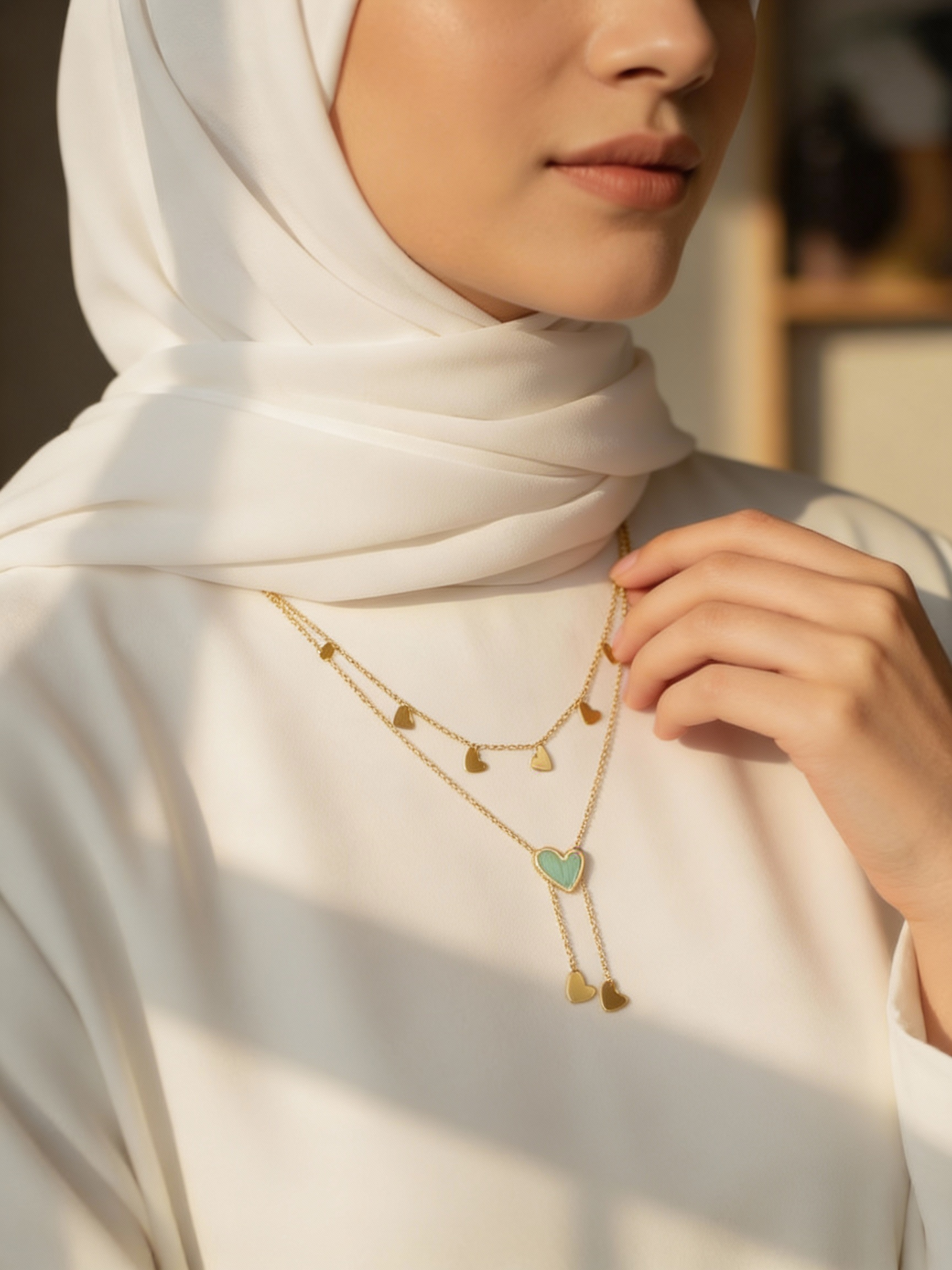 قلادة الفراشة - ستانلس ستيل