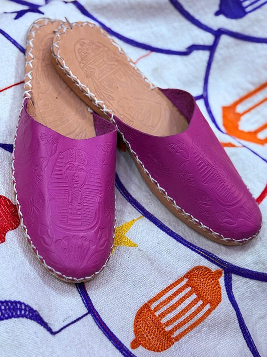 Asiel Slippers - Genuine Leather