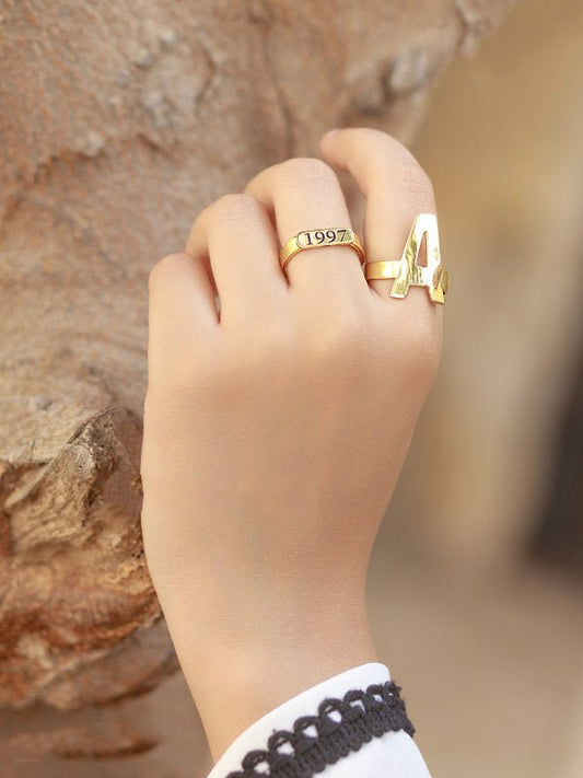 Amanda Ring Set - Gold Plated