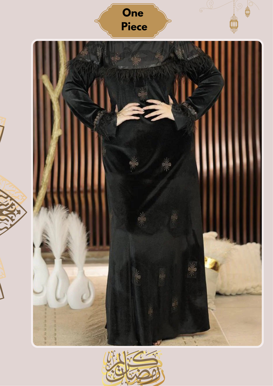 Rasha Abaya -  Velvet