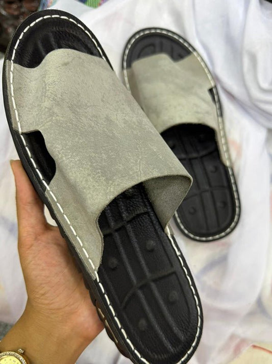 Amin Slippers - Genuine Leather