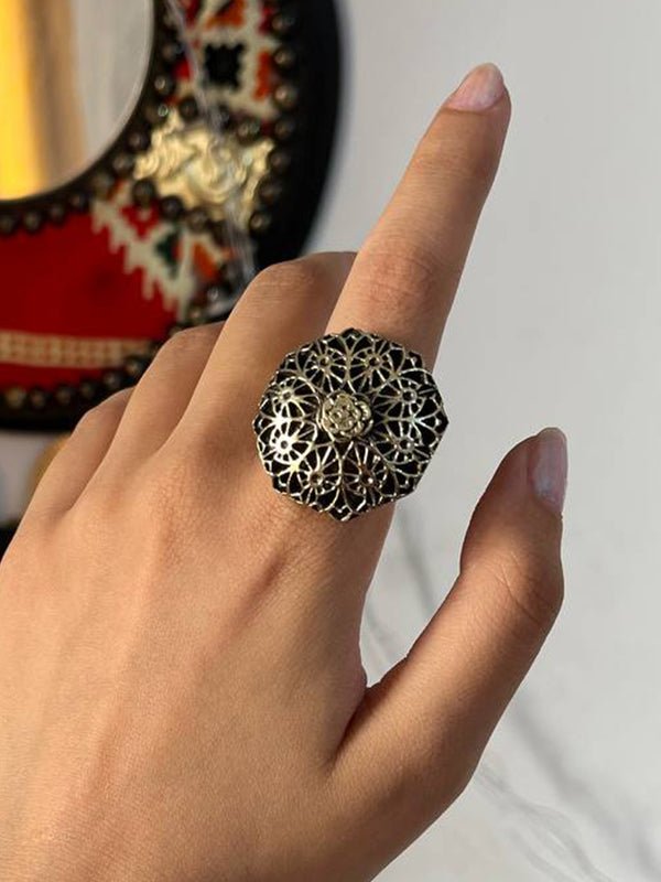 مجموعة حتحور - مطلية بالفضة