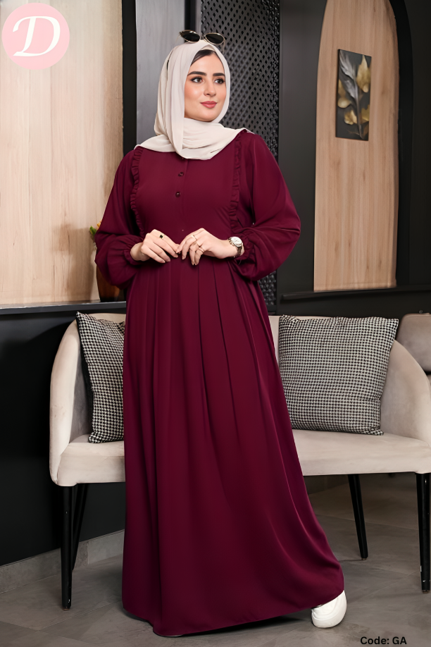 Samar Abaya - Crepe