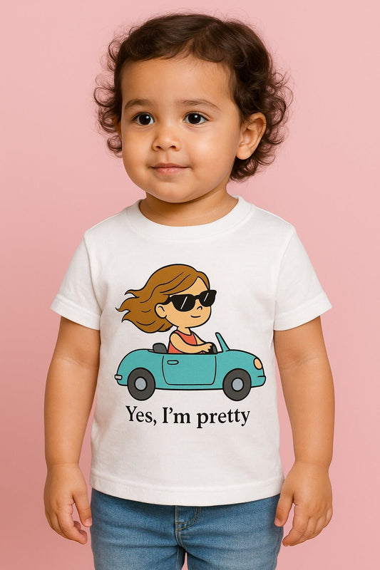 Pretty And Simple T-shirt - Cotton