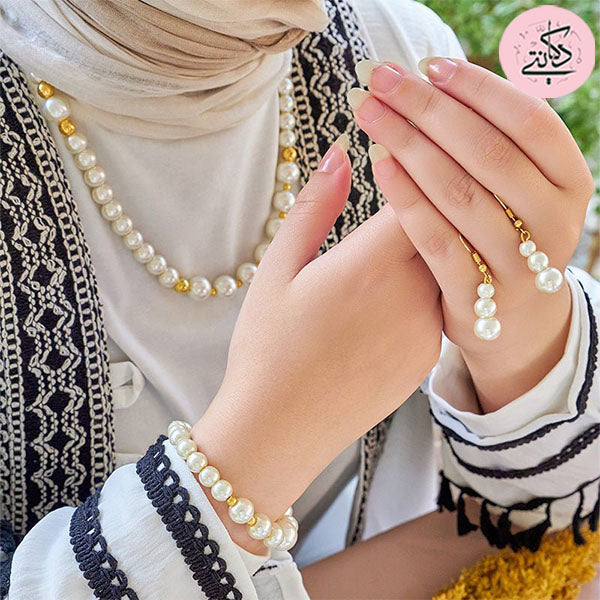 Nawal Set - Maywork Pearls Stone