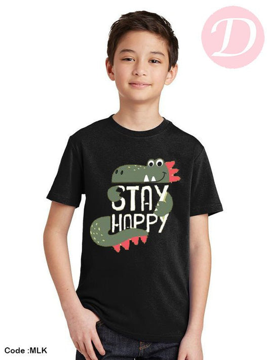 Stay Happy T-shirt - Cotton