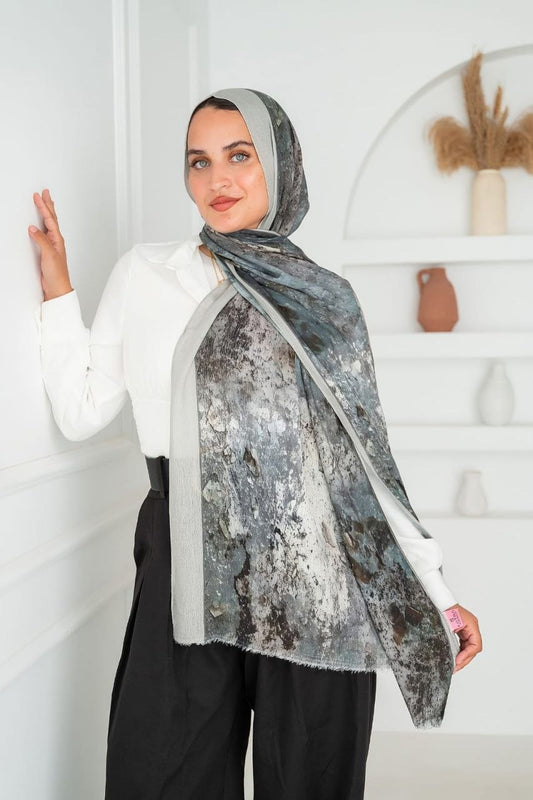 Hania  Scarf - Sponge Cotton