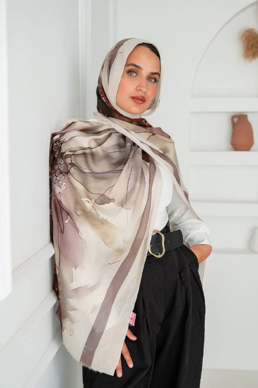 Leyla Scarf - Sponge Cotton