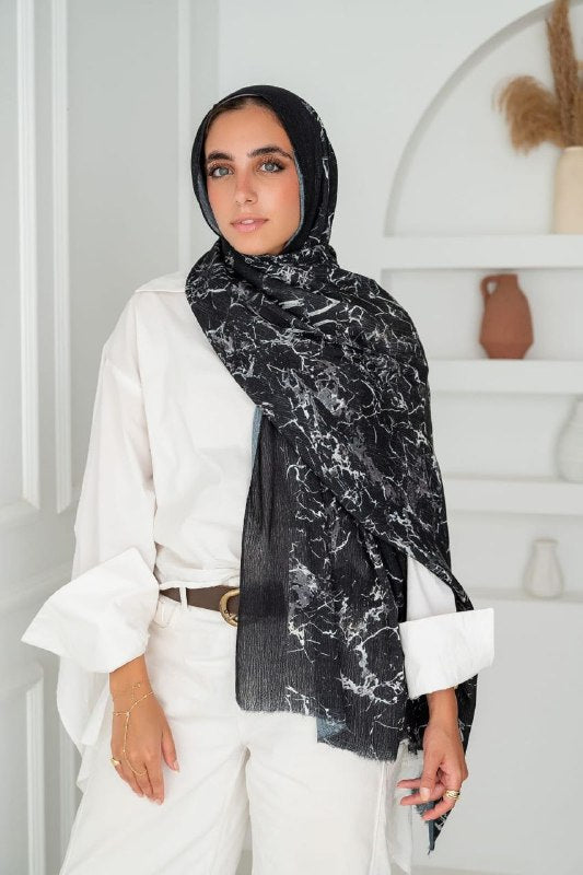 Mihra Scarf - Sponge Cotton