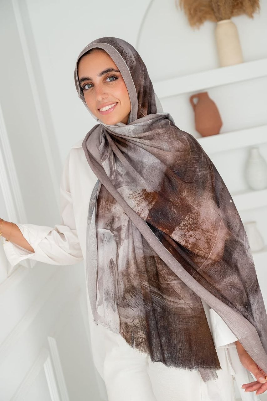 Esra Scarf - Sponge Cotton