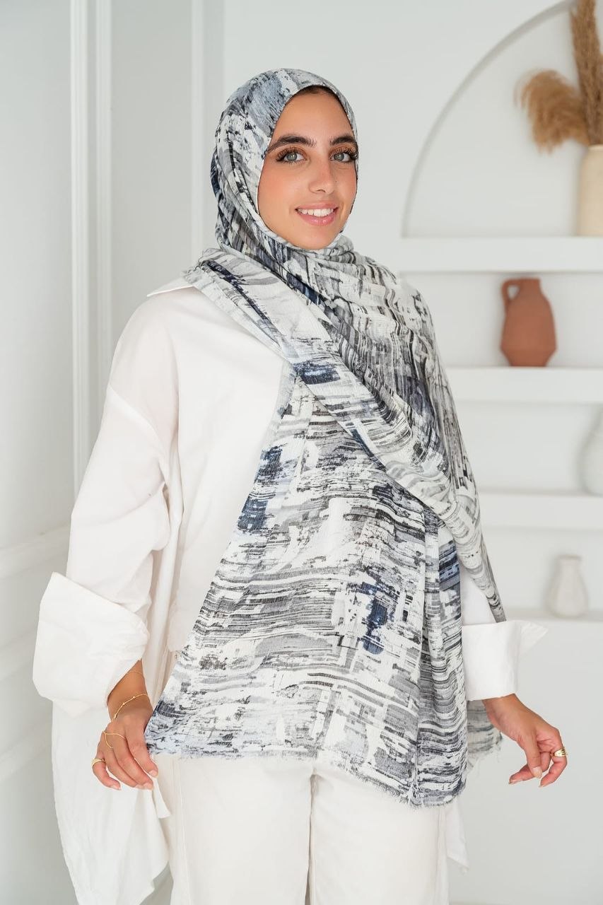 Eylül Scarf - Sponge Cotton