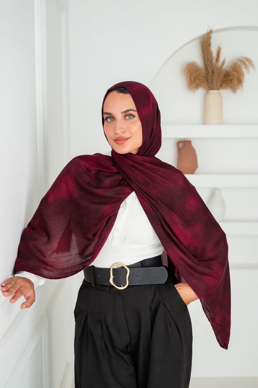 İnci Scarf - Sponge Cotton