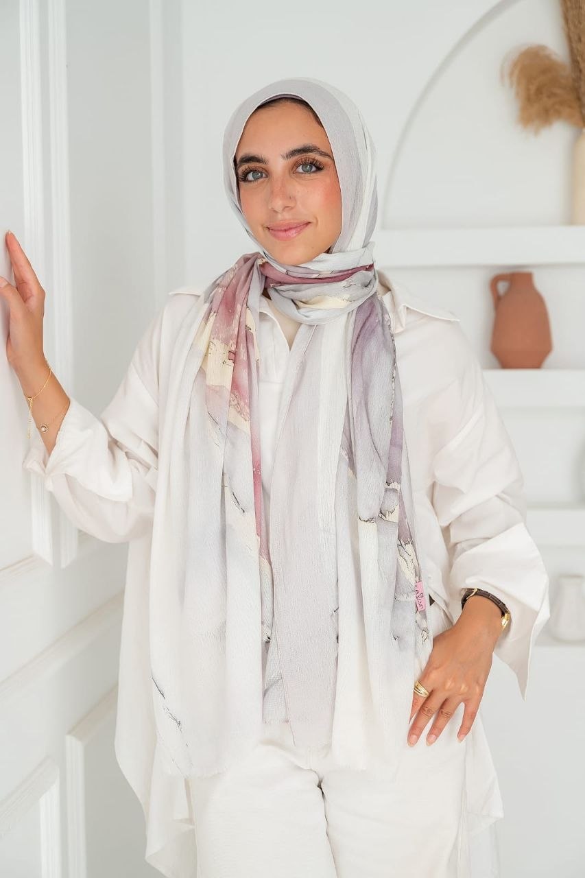 Kiara Scarf - Sponge Cotton