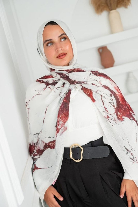 Alma Scarf - Sponge Cotton