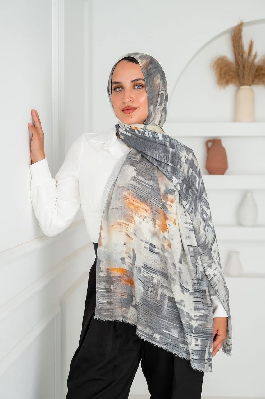 Elvan Scarf - Sponge Cotton