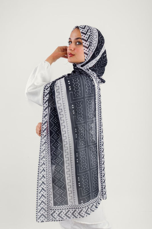 Hania Scarf - Crepe Digital