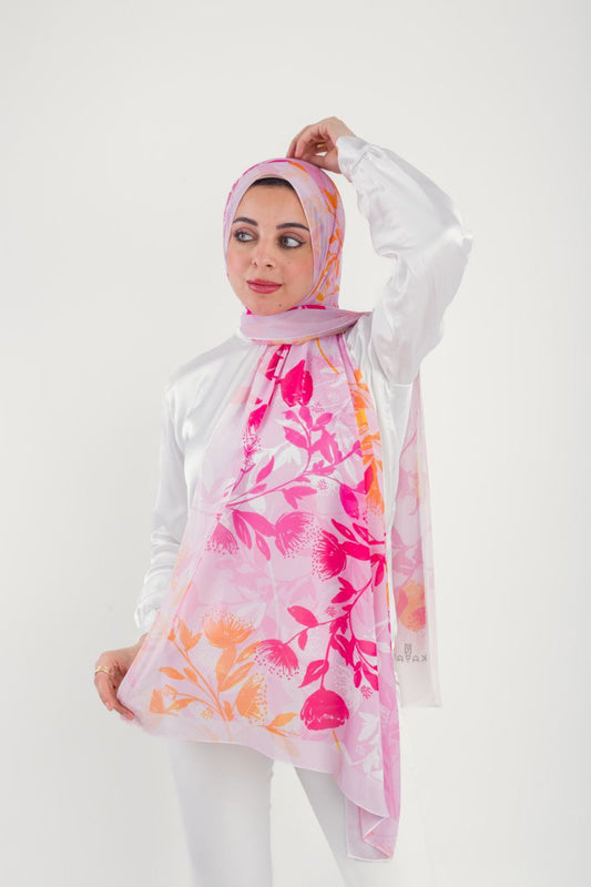 Fatima Scarf - Crepe Digital