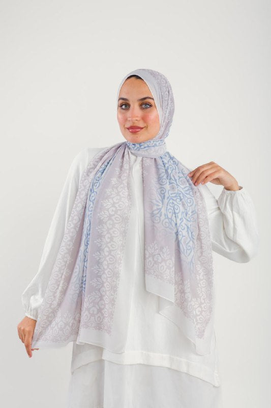 Reham Scarf - Crepe Digital