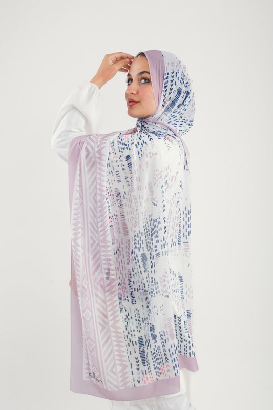 Doaa Scarf - Crepe Digital