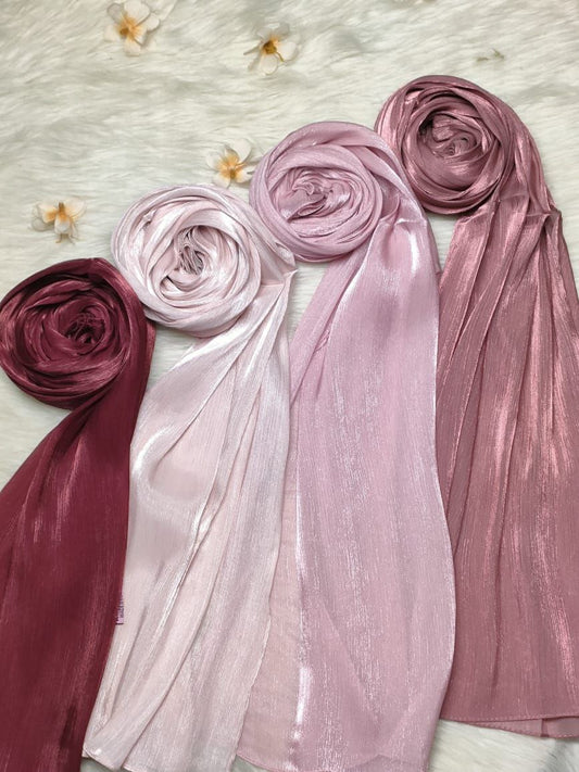 Sofia Scarf - Cotton And Satin