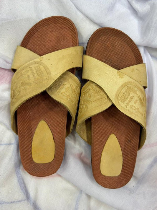Basma Slippers - Genuine Leather