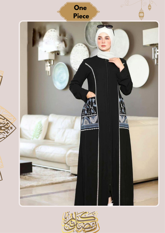 Rihana Abaya -  Crepe